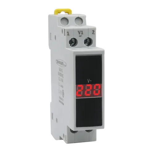 Вольтметр модульний TDD1-1V, АС50-500В (цифровий) Вольтметр модульний TDD1-1V, АС50-500В (цифровий)