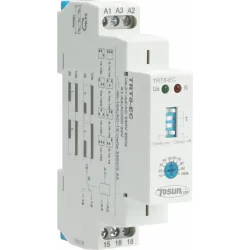 Двофункціональне реле затримки TRT8-EC (on/off), 10А, АС230/DC24, 2SPDT Двофункціональне реле затримки TRT8-EC (on/off), 10А, АС230/DC24, 2SPDT