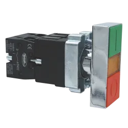 Кнопка "Старт-Стоп" PB2-BW8365 з LED, NO+NC, 230В, Ø22 мм Кнопка "Старт-Стоп" PB2-BW8365 з LED, NO+NC, 230В, Ø22 мм