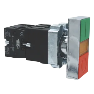 Кнопка "Старт-Стоп" PB2-BW8365 з LED, NO+NC, 230В, Ø22 мм Кнопка "Старт-Стоп" PB2-BW8365 з LED, NO+NC, 230В, Ø22 мм