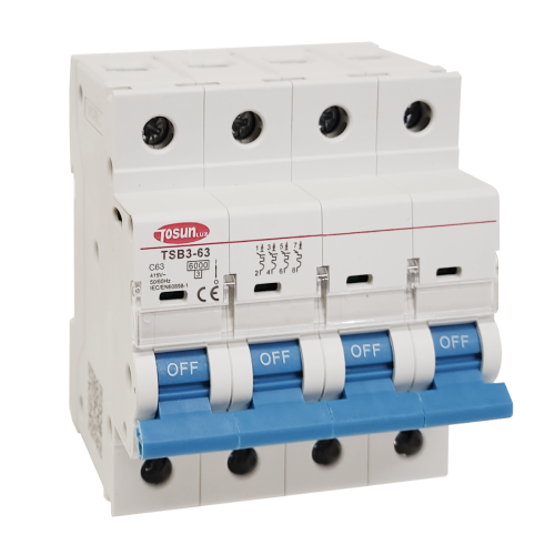 TSB3-63, 25А, 4P, тип С, 6кА TSB3-63, 25А, 4P, тип С, 6кА