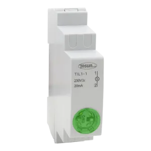 LED-індикатор модульний TIL1-1, 230В AC/DC, зелений LED-індикатор модульний TIL1-1, 230В AC/DC, зелений