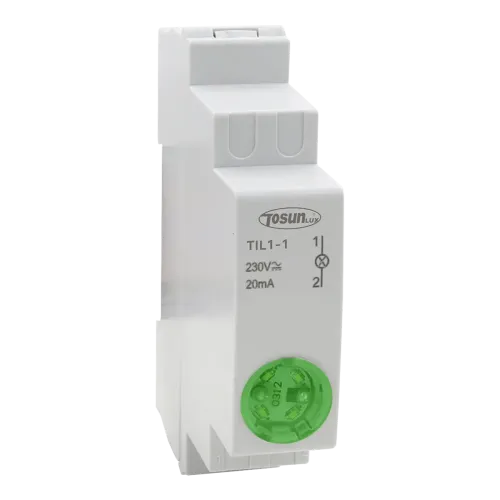 LED-індикатор модульний TIL1-1, 230В AC/DC, зелений LED-індикатор модульний TIL1-1, 230В AC/DC, зелений