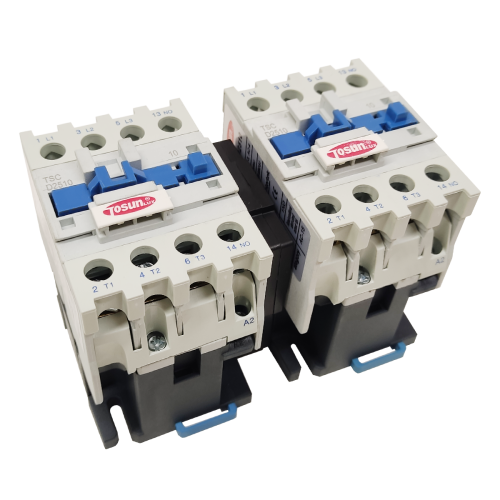 Контактор реверсивний TSC-D3210, 32А, 3P+NO, котушка 400В