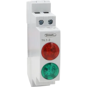 LED-індикатор модульний TIL1-2, 230В AC/DC, червоний-зелений LED-індикатор модульний TIL1-2, 230В AC/DC, червоний-зелений