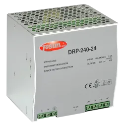 Блок живлення DRP-240-24, 24В, 10А Блок живлення DRP-240-24, 24В, 10А