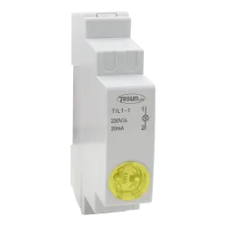 LED-індикатор модульний TIL1-1, 12В AC/DC, жовтий LED-індикатор модульний TIL1-1, 12В AC/DC, жовтий