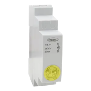 LED-індикатор модульний TIL1-1, 12В AC/DC, жовтий LED-індикатор модульний TIL1-1, 12В AC/DC, жовтий