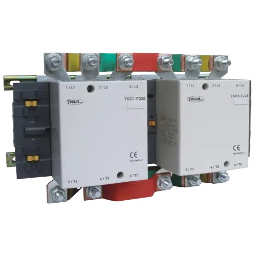 Контактор реверсивный TSC2-F330, 3P, 330А, 230В Контактор реверсивный TSC2-F330, 3P, 330А, 230В
