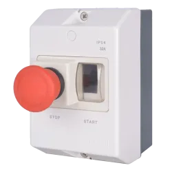 Коробка монтажна захисна МР2-МС02 (IP65), індикатор+стоп Коробка монтажна захисна МР2-МС02 (IP65), індикатор+стоп