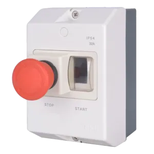 Коробка монтажна захисна МР2-МС02 (IP65), індикатор+стоп Коробка монтажна захисна МР2-МС02 (IP65), індикатор+стоп