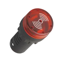 Сигналізатор звуковий AD22-22M/R, червоний, 24В, Ø22, АС/DC Сигналізатор звуковий AD22-22M/R, червоний, 24В, Ø22, АС/DC