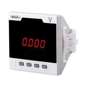 Вольтметр щитів TED5-72V, 1P, клас 0.5 (цифровий) Вольтметр щитів TED5-72V, 1P, клас 0.5 (цифровий)