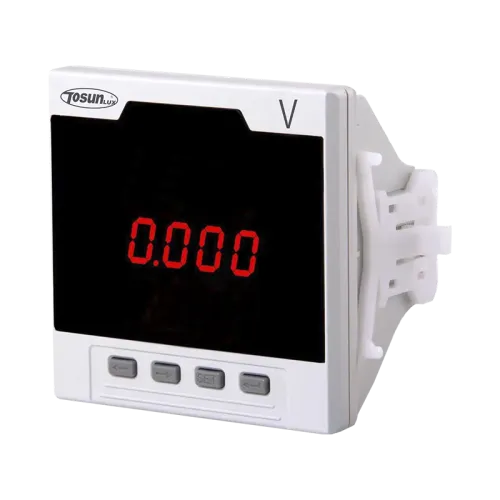 Вольтметр щитів TED5-72V, 1P, клас 0.5 (цифровий) Вольтметр щитів TED5-72V, 1P, клас 0.5 (цифровий)