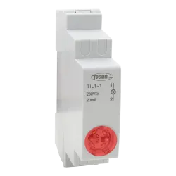 LED-індикатор модульний TIL1-1, 230В AC/DC, червоний LED-індикатор модульний TIL1-1, 230В AC/DC, червоний