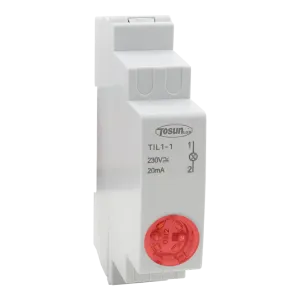 LED-індикатор модульний TIL1-1, 230В AC/DC, червоний LED-індикатор модульний TIL1-1, 230В AC/DC, червоний