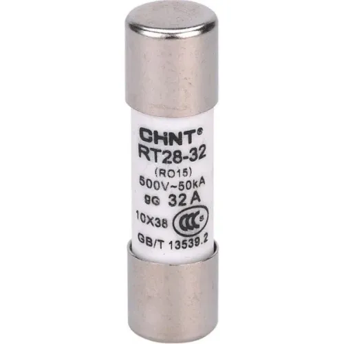 Запобіжник RT28-32 10A 10х38 gG/gL Запобіжник RT28-32 10A 10х38 gG/gL