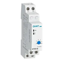 Реле затримки часу NTE8-B 12s-120s AC230V на увімкнення 1NO Реле затримки часу NTE8-B 12s-120s AC230V на увімкнення 1NO