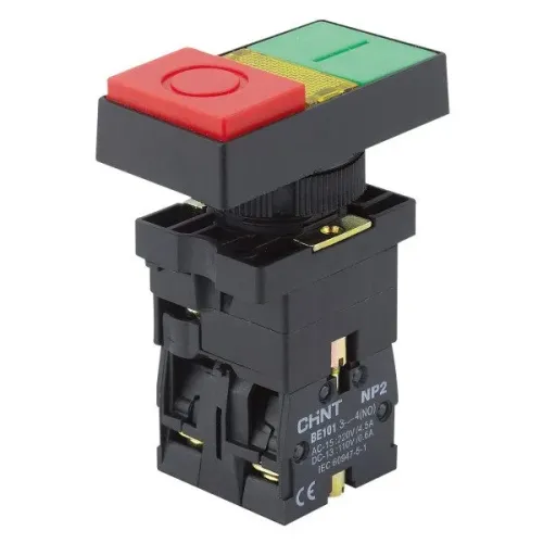 Кнопка двойная пластиковая NP2-EW8465 1NO+1NC AC/DC 220/230В(LED) IP40 Кнопка двойная пластиковая NP2-EW8465 1NO+1NC AC/DC 220/230В(LED) IP40