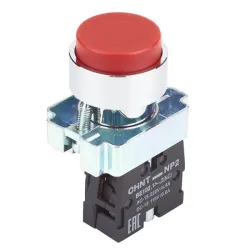 Кнопка NP2-BL42 без підсвітки червона 1NC IP40 Кнопка NP2-BL42 без підсвітки червона 1NC IP40