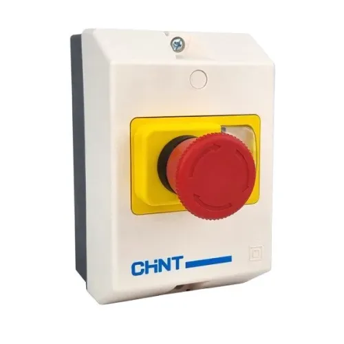 Защитный бокс NS2-MC01 с кнопкой стоп IP55 для NS2-25-32 Защитный бокс NS2-MC01 с кнопкой стоп IP55 для NS2-25-32