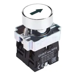 Кнопка NP2-BA1345 з маркуванням 1NO+1NC IP40 Кнопка NP2-BA1345 з маркуванням 1NO+1NC IP40
