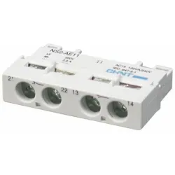 Блок доп. контактів NS2-AE11 1NO+1NC фронтальний Блок доп. контактів NS2-AE11 1NO+1NC фронтальний