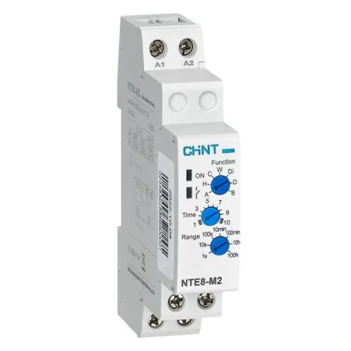 Реле часу NTE8-M2 AC230V 7 режимів затримки із налаштуваннями 1CO Реле часу NTE8-M2 AC230V 7 режимів затримки із налаштуваннями 1CO