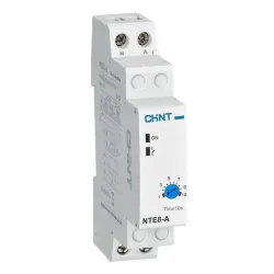 Реле затримки часу NTE8-A 1s-10s AC230V на відключення 1NO Реле затримки часу NTE8-A 1s-10s AC230V на відключення 1NO