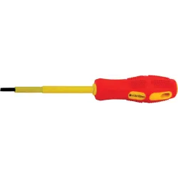 Викрутка ізольована e.tool.st.404 (4*100) шліц Викрутка ізольована e.tool.st.404 (4*100) шліц