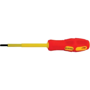 Викрутка ізольована e.tool.st.404 (4*100) шліц Викрутка ізольована e.tool.st.404 (4*100) шліц