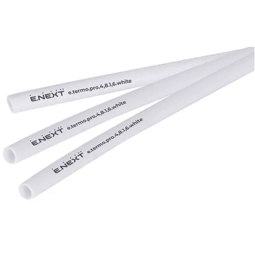 Термоусаджувальна трубка з клейовим шаром e.termo.pro.4,8.1,6.white, 4,8/1,6, 1м, біла Термоусаджувальна трубка з клейовим шаром e.termo.pro.4,8.1,6.white, 4,8/1,6, 1м, біла