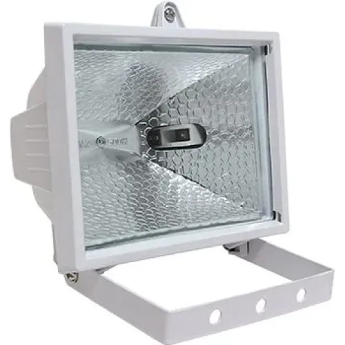 Світильник e.halogen.150.white 150Вт білий прожектор Світильник e.halogen.150.white 150Вт білий прожектор