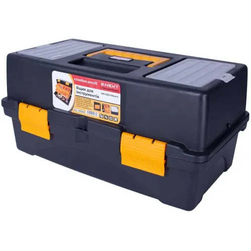 Ящик для инструментов, e.toolbox.pro.03, 17" 410x230x190мм Ящик для инструментов, e.toolbox.pro.03, 17" 410x230x190мм