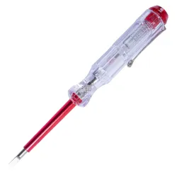 Індикатор-викрутка e.tool.test02 140х3,5 прямий шліц АС100-500В Індикатор-викрутка e.tool.test02 140х3,5 прямий шліц АС100-500В