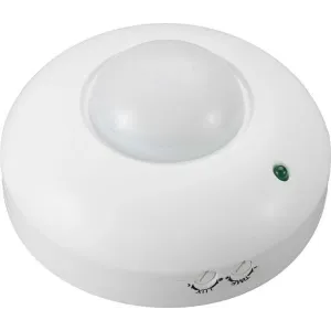 Датчик руху інфрачервоний стельовий e.sensor.pir.07.white(білий), 360°, IP20 Датчик руху інфрачервоний стельовий e.sensor.pir.07.white(білий), 360°, IP20