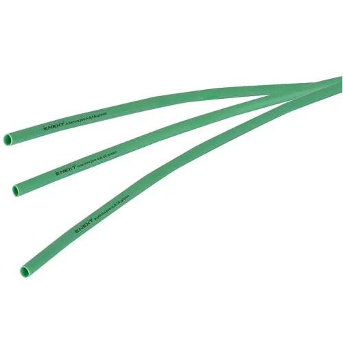 Термоусадочная трубка с клеевым слоем e.termo.pro.4,8.1,6.green, 4,8/1,6, 1м, зеленая Термоусадочная трубка с клеевым слоем e.termo.pro.4,8.1,6.green, 4,8/1,6, 1м, зеленая