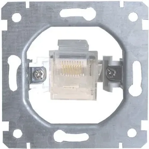 Механизм e.mz.16112.rj.45 розетки одинарной компьютерной под Jack RJ45 Механизм e.mz.16112.rj.45 розетки одинарной компьютерной под Jack RJ45