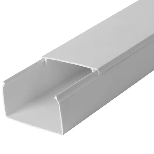 Короб пластиковий e.trunking.stand.80.60, 80х60мм, 2м Короб пластиковий e.trunking.stand.80.60, 80х60мм, 2м