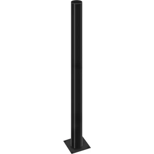 Опора стальная e.street.bollard.st.2000.black, высота 2000мм, диаметр 60мм, черная Опора стальная e.street.bollard.st.2000.black, высота 2000мм, диаметр 60мм, черная