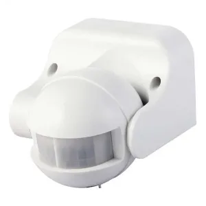Датчик руху інфрачервоний e.sensor.pir.09.white(білий), 180°, IP44 Датчик руху інфрачервоний e.sensor.pir.09.white(білий), 180°, IP44