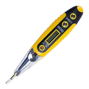 Індикатор-тестер e.tool.test10 130х3 прямий шліц АС/DC12-250В Індикатор-тестер e.tool.test10 130х3 прямий шліц АС/DC12-250В