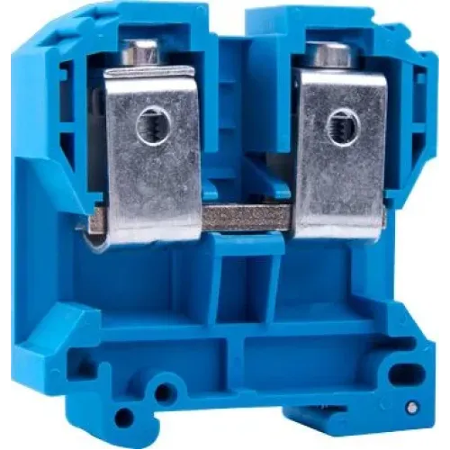 Клемная колодка наборная на DIN-рельсе e.tc.din.pro.70.blue, синяя, без крышки Клемная колодка наборная на DIN-рельсе e.tc.din.pro.70.blue, синяя, без крышки