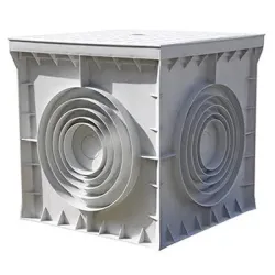 Колодязь кабельний пластиковий e.manhole.300.300.300.cover, 300х300х300мм, з кришкою Колодязь кабельний пластиковий e.manhole.300.300.300.cover, 300х300х300мм, з кришкою