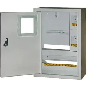 Корпус e.mbox.stand.n.f1.16.z металлический, под 1-ф. счетчик, 16 мод., навесной, с замком Корпус e.mbox.stand.n.f1.16.z металлический, под 1-ф. счетчик, 16 мод., навесной, с замком