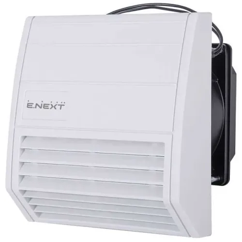 Решітка з фільтром e.climat.fanfilter.pro.97 і вентилятором 92х92мм, IP55 Решітка з фільтром e.climat.fanfilter.pro.97 і вентилятором 92х92мм, IP55