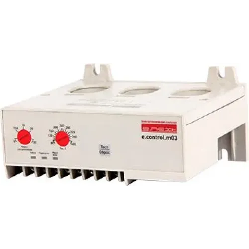 Реле захисту двигуна e.control.m03, 80-400А Реле захисту двигуна e.control.m03, 80-400А