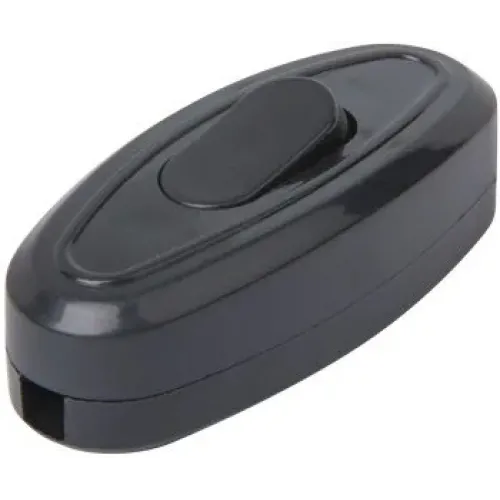 Переключатель света e.switch wires.6A.black, 6А, черный Переключатель света e.switch wires.6A.black, 6А, черный