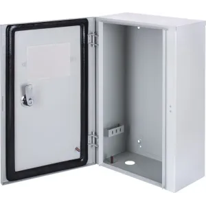 Бокс монтажный навесной БМ-40(стекло)+П (250х400х140) IP54 Бокс монтажный навесной БМ-40(стекло)+П (250х400х140) IP54