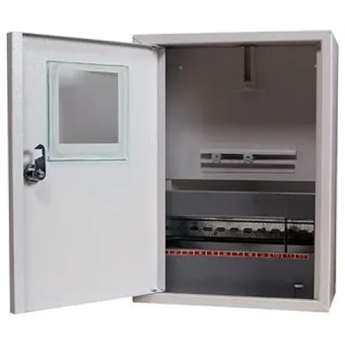 Корпус e.mbox.stand.n.f1.12.z металлический, под 1-ф. счетчик, 12 мод., навесной, с замком Корпус e.mbox.stand.n.f1.12.z металлический, под 1-ф. счетчик, 12 мод., навесной, с замком